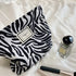 Fashion Leopard Print Makeup Bag Zipper Pouch Large Capacity Portable Toiletries Bag Cosmetic Bag for Women